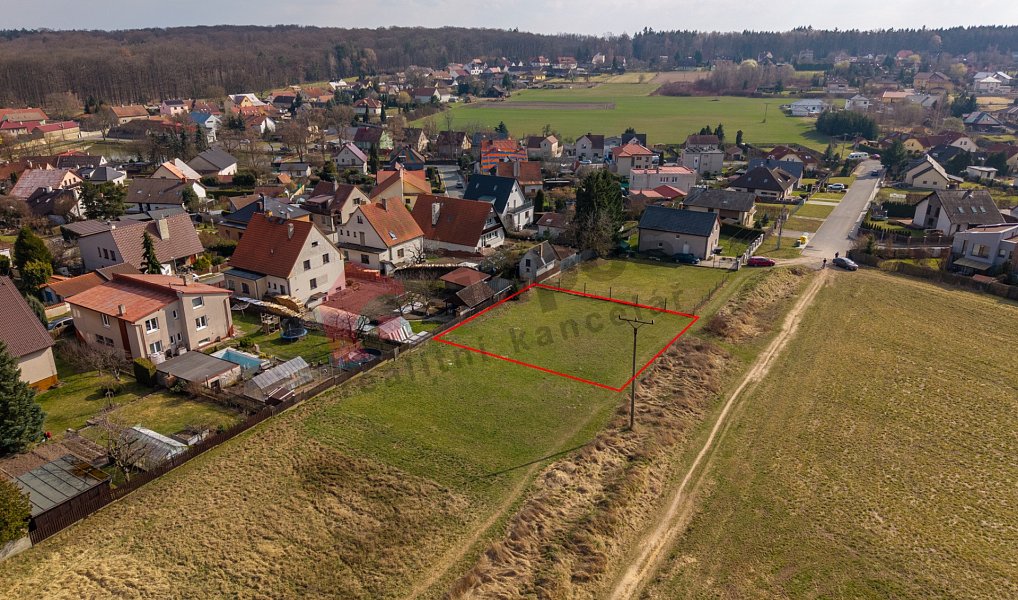 Prodej stavebního pozemku 602 m², Lány – náhled fotky 6