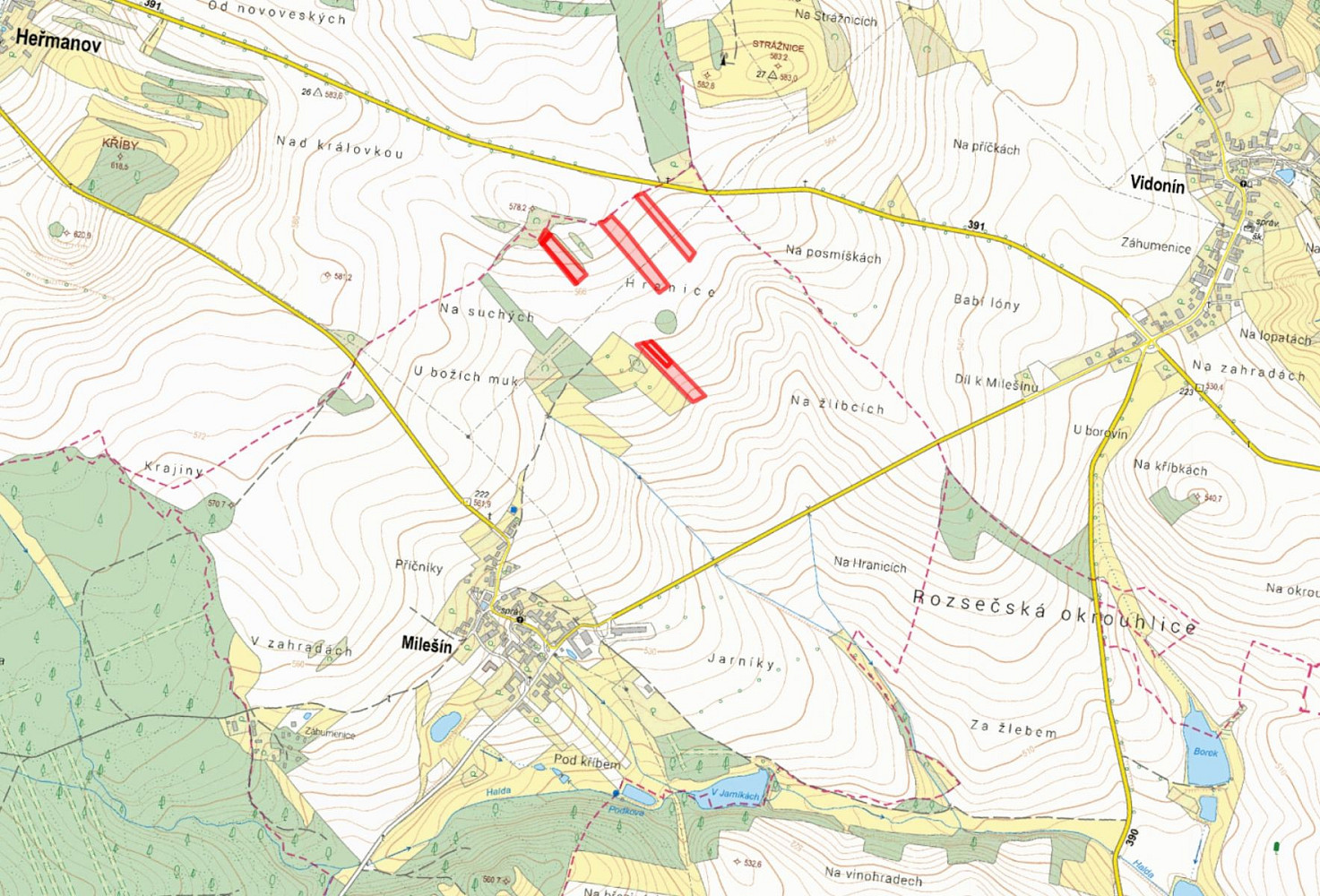 Prodej pole 9 996 m² — photo 2
