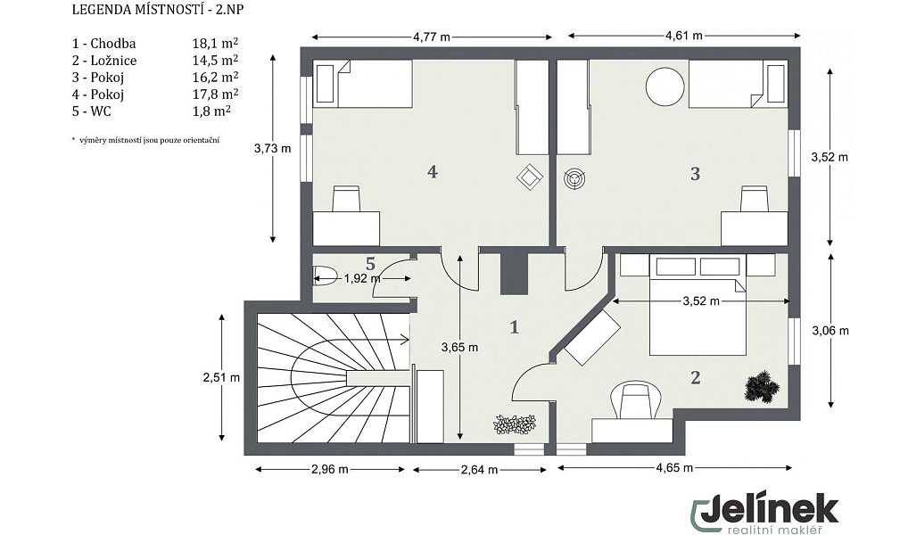 Prodej domu 140 m² s pozemkem 737 m², Polička – náhled fotky 20