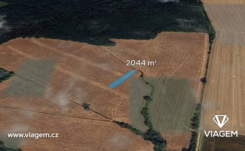 Prodej pole 2 044 m², Uherský Ostroh, okres Uherské Hradiště