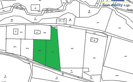 Prodej stavebního pozemku 2 066 m², Prlov, okres Vsetín