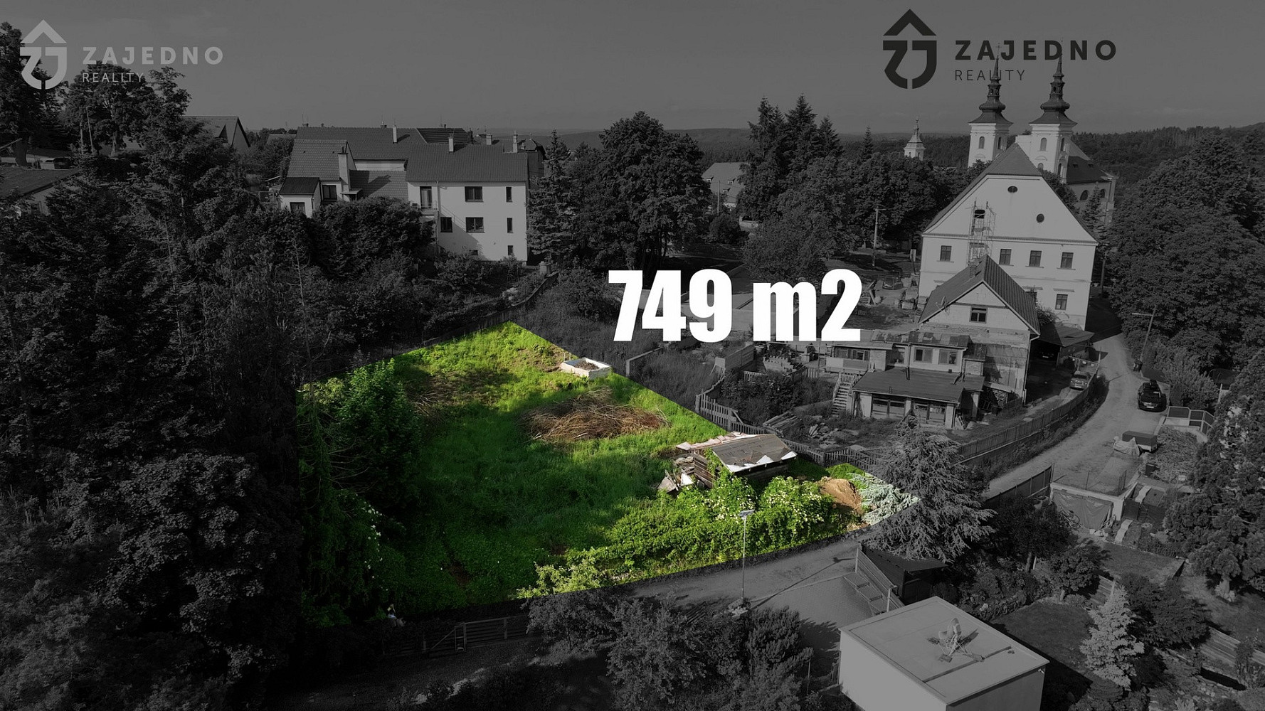 Prodej stavebního pozemku 759 m² – fotografie 2