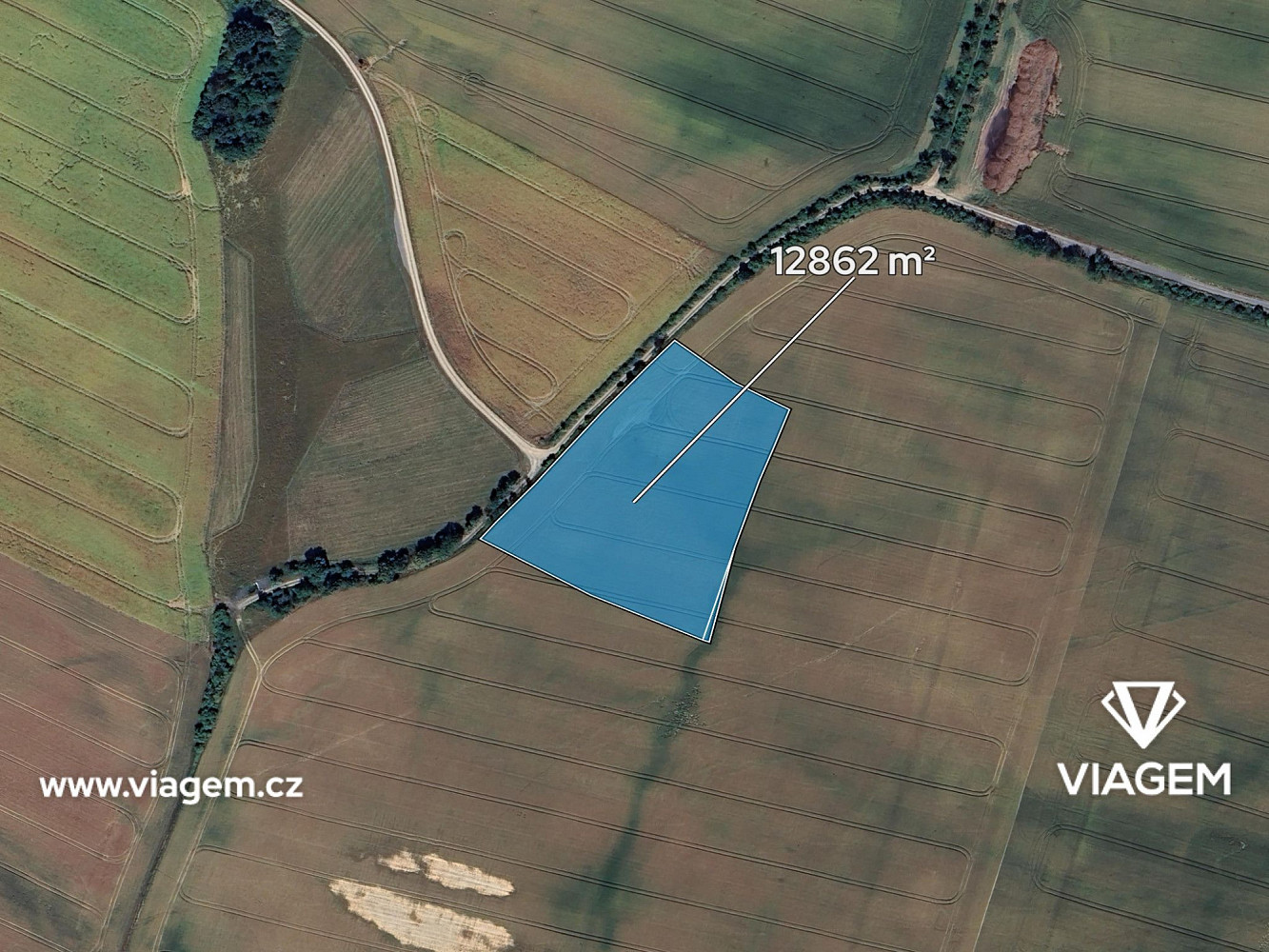 Prodej pole 3 215 m² – fotografie 2