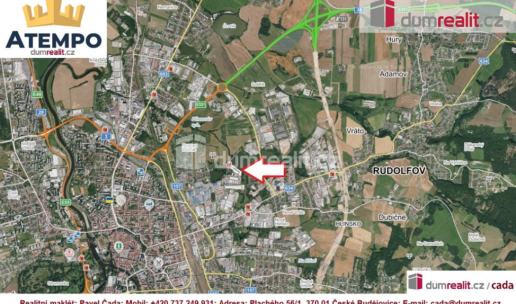 Pronájem výrobních prostor 1 200 m², České Budějovice – náhled fotky 7