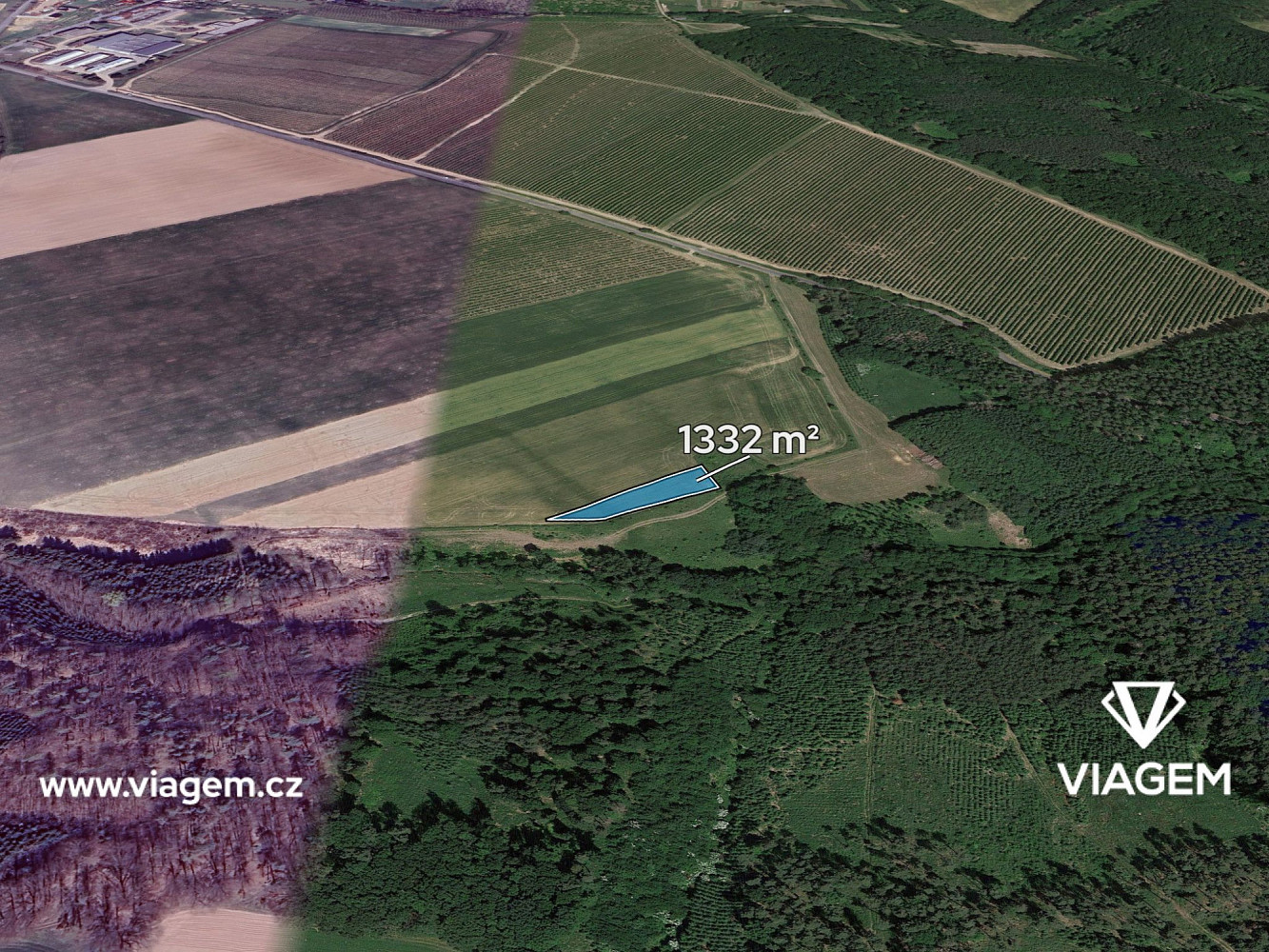 Prodej pole 666 m²
