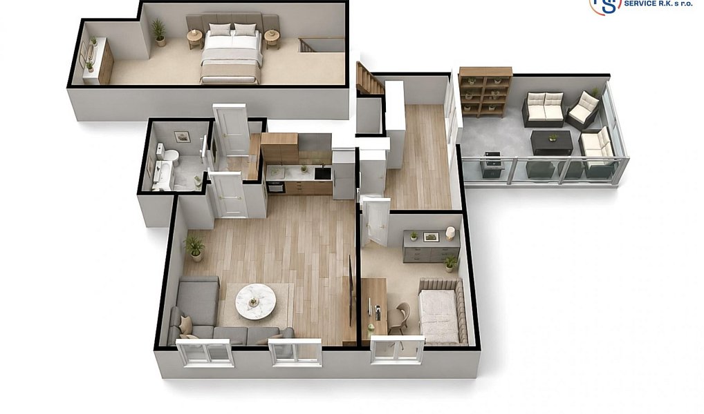 Prodej bytu 3+kk 64 m², Šternberk – náhled fotky 34