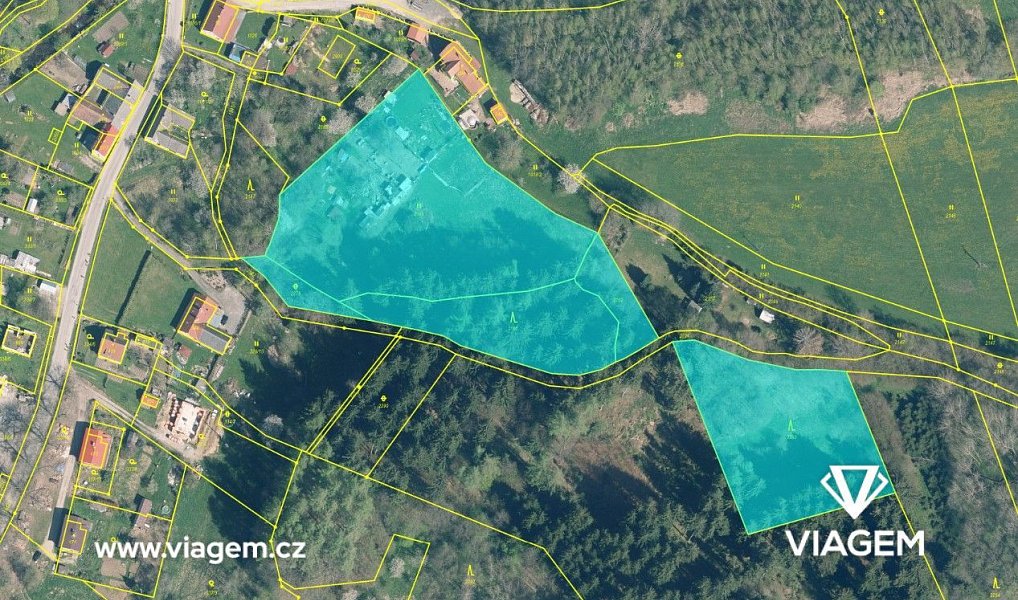 Prodej zahrady 7 731 m², Benešov nad Černou – náhled fotky 2