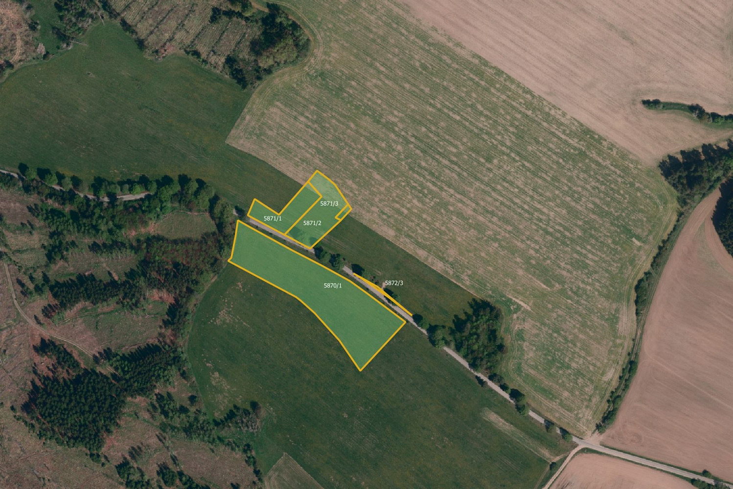 Prodej pole 14 690 m² – fotografie 3