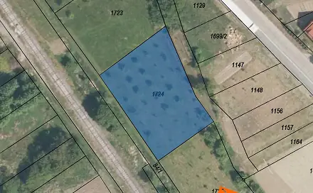 Prodej stavebního pozemku 467 m², Nemotice, okres Vyškov