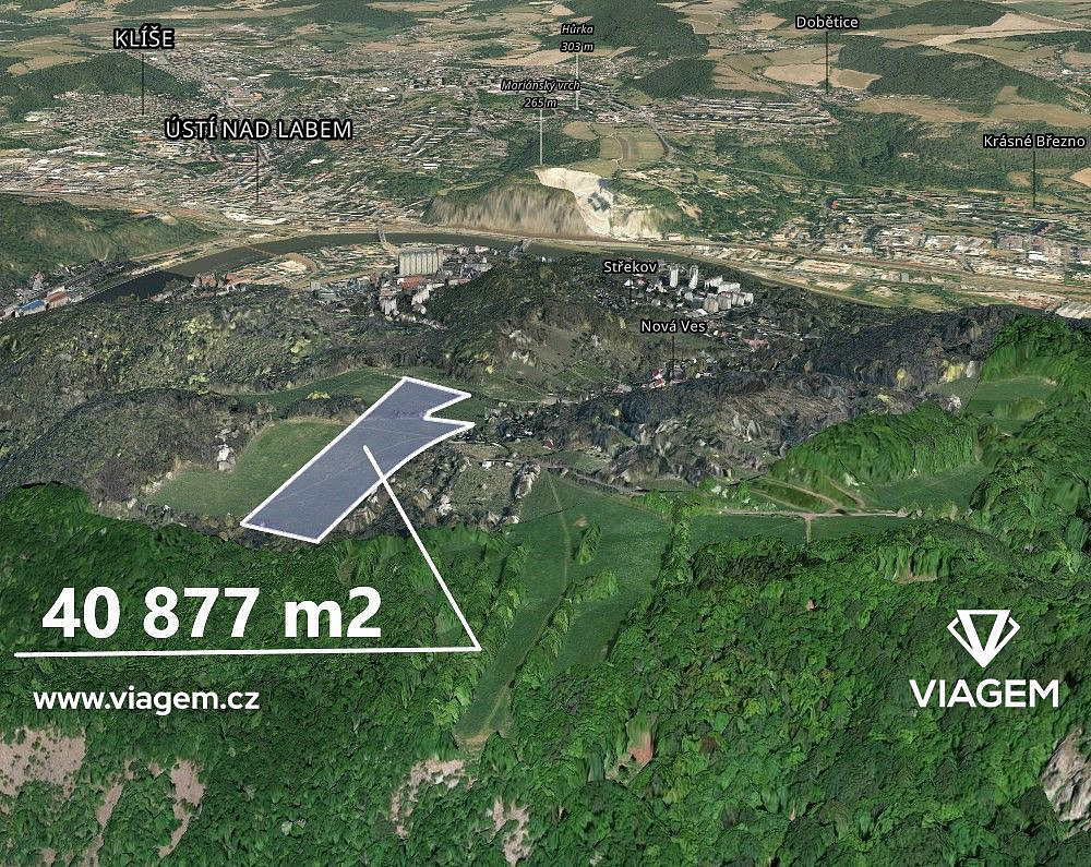 Prodej pole 12 847 m²