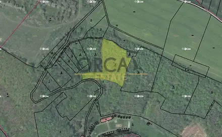 Prodej lesa 7 464 m², Malé Žernoseky, okres Litoměřice