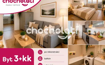 Prodej bytu 3+kk 57 m², Okrajová, Pardubice - Polabiny