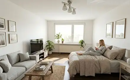 Pronájem bytu 1+kk 30 m², Jana Drdy, Příbram - Příbram VII