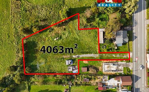 Prodej stavebního pozemku 4 063 m², Petřvald, okres Karviná