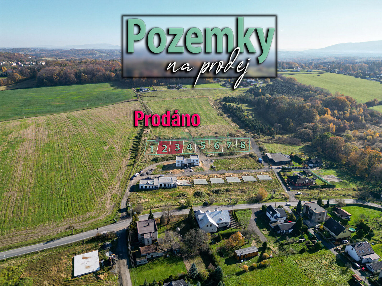 Prodej stavebního pozemku 646 m²
