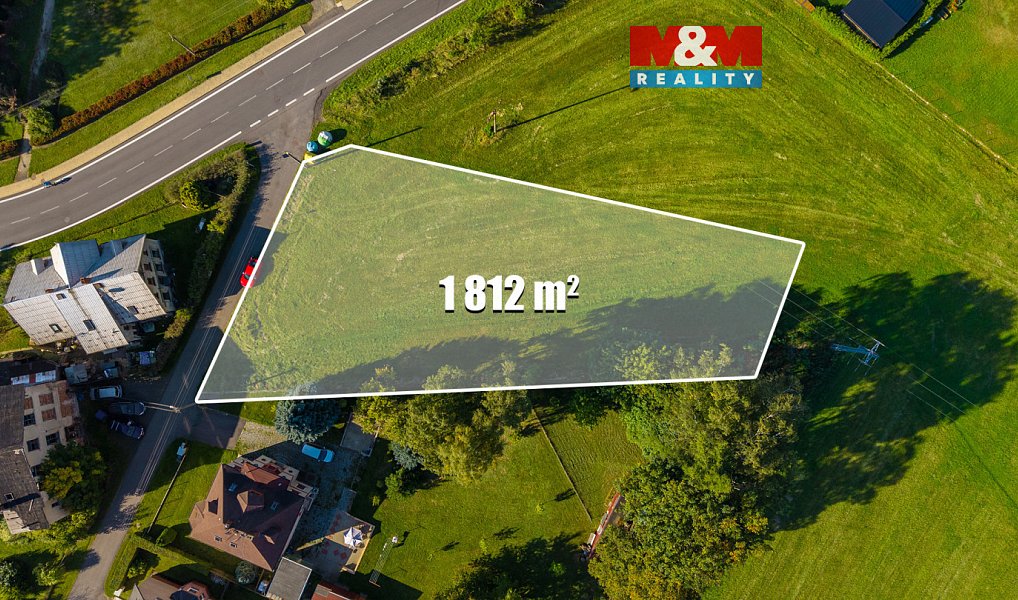 Prodej stavebního pozemku 1 812 m², Krásná Lípa – fotka 1 z 16