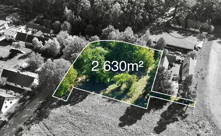 Prodej stavebního pozemku 2 630 m², Třeboň - Nová Hlína, okres Jindřichův Hradec