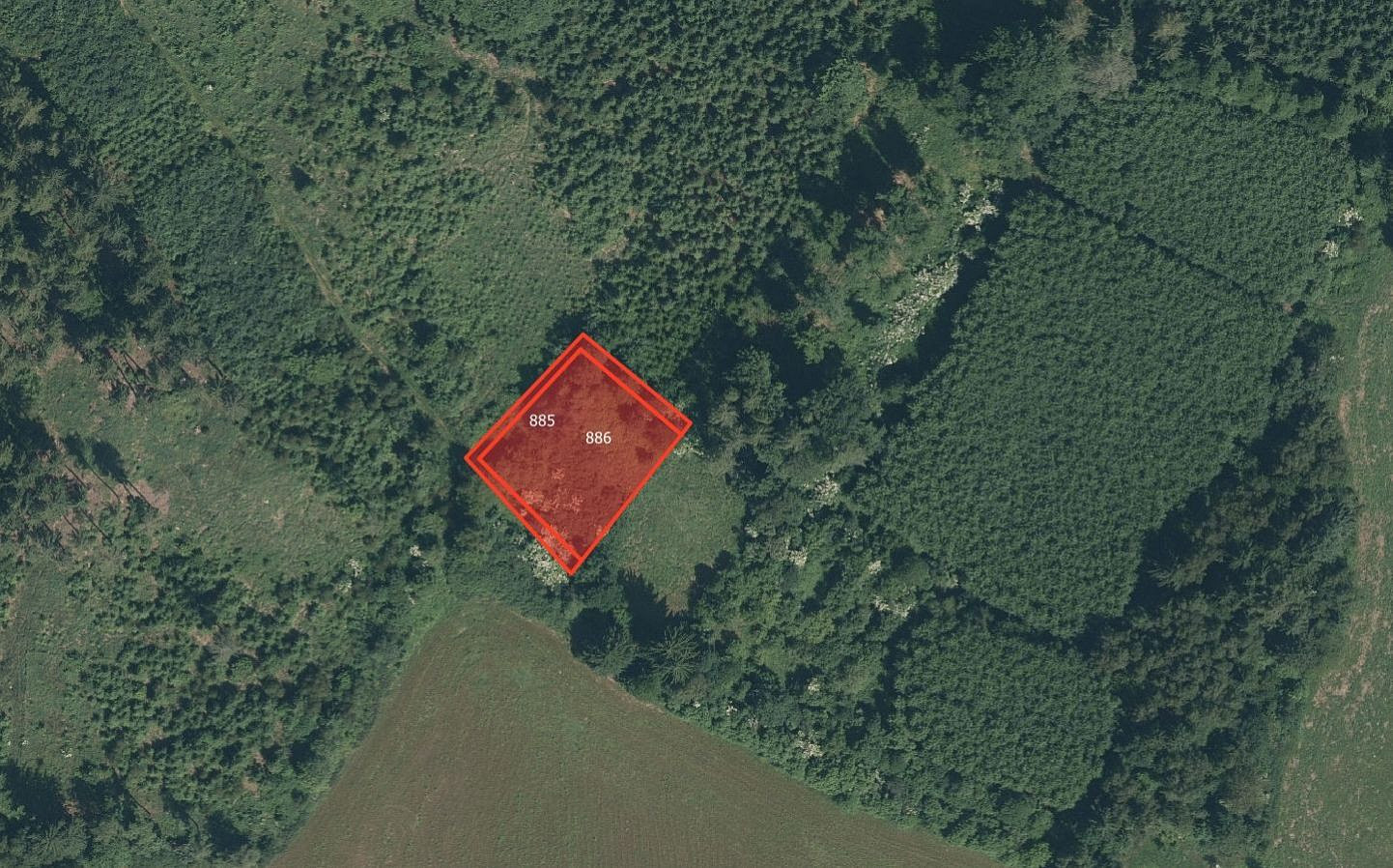 Prodej pole 45 206 m² – fotografie 3