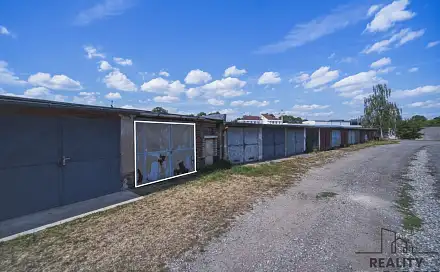 Prodej garáže na vlastním pozemku Pardubice, Rosice, Pardubice - Rosice