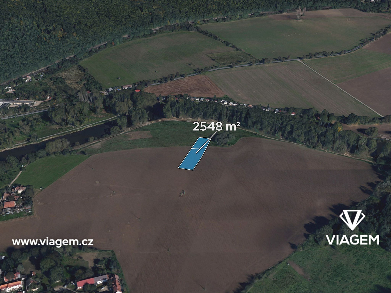 Prodej pole 2 548 m²