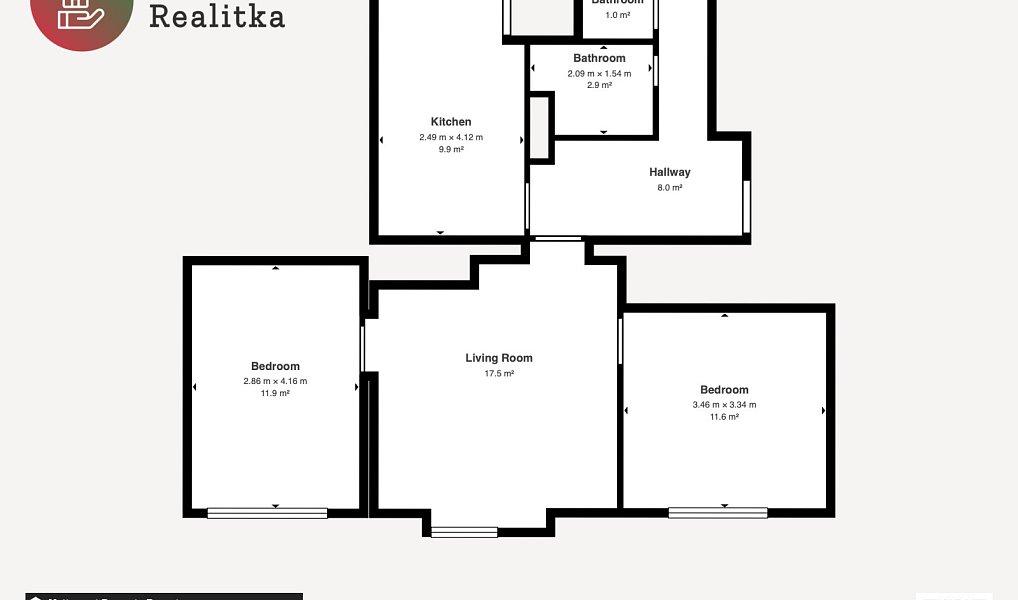 Prodej bytu 3+1 71 m², Teplice – náhled fotky 41