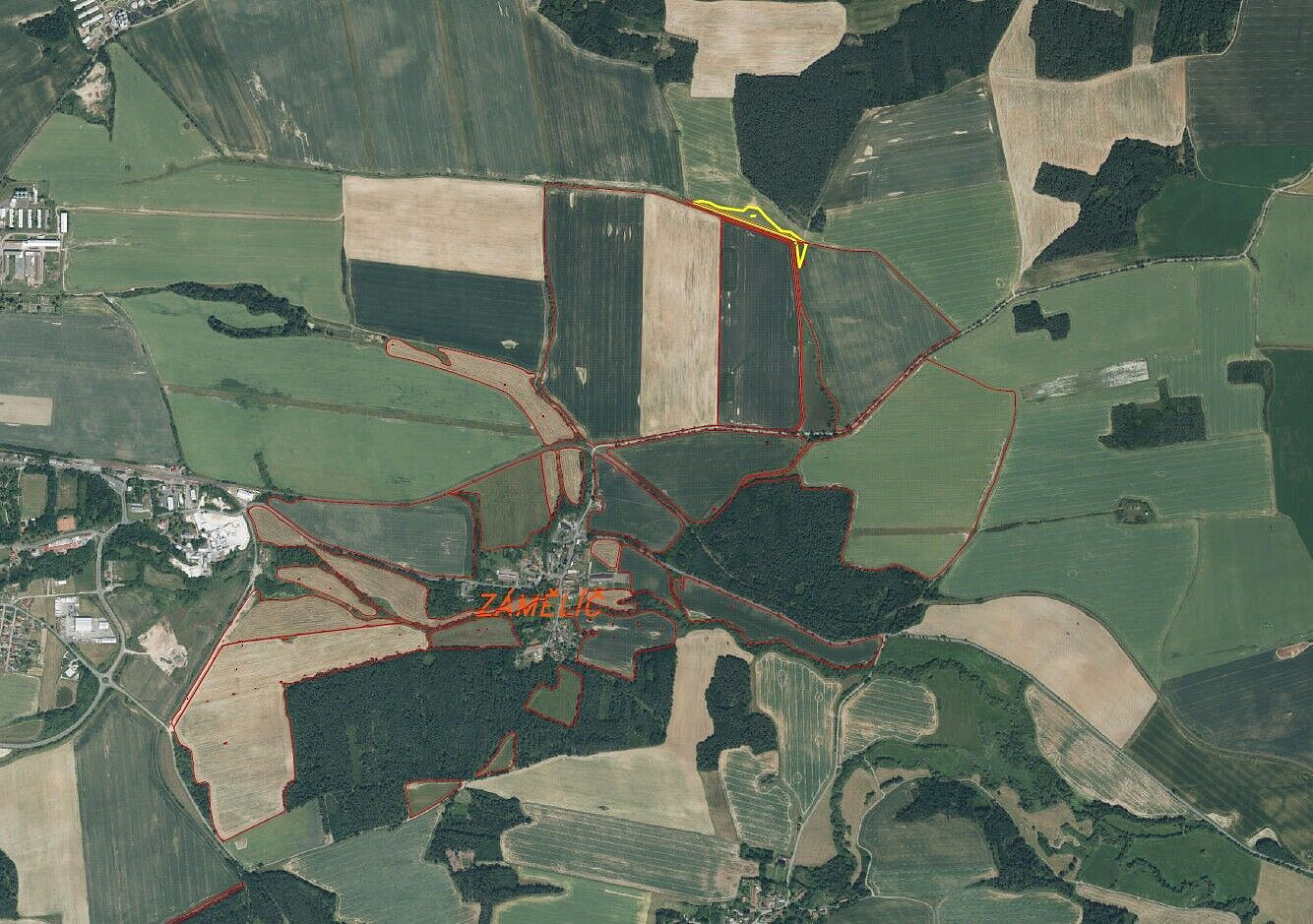 Prodej pole 10 487 m² – fotografie 2