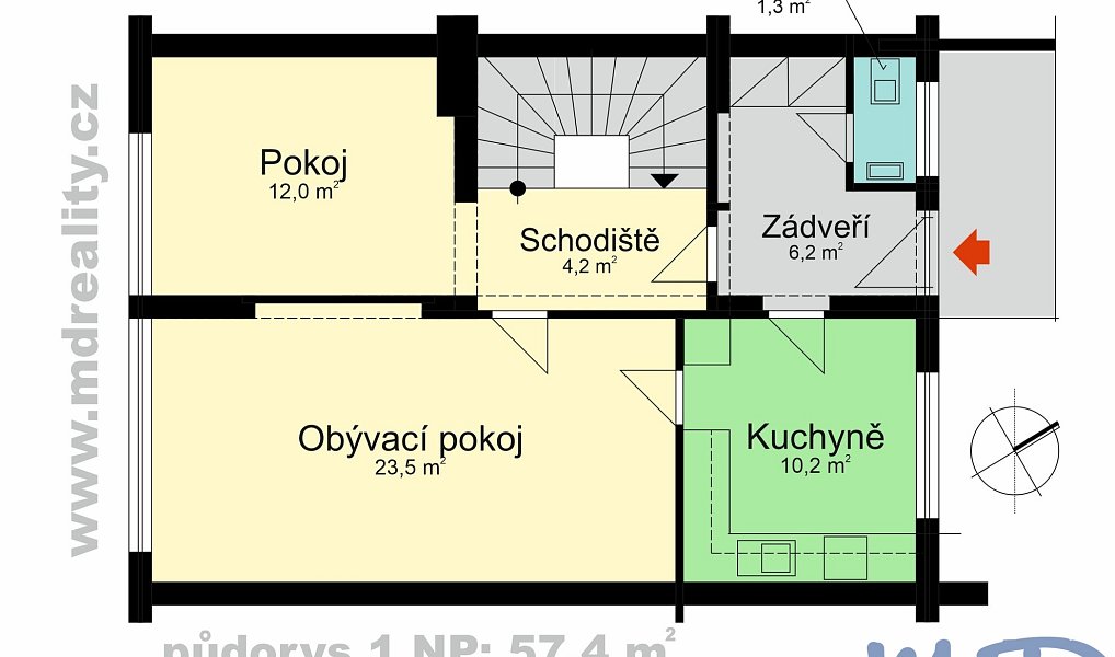 Prodej domu 175 m² s pozemkem 335 m², Jihlava – náhled fotky 2