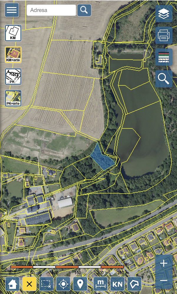Prodej pole 1 416 m² – fotografie 4