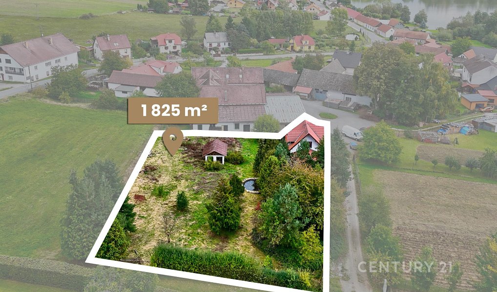 Prodej stavebního pozemku 1 825 m², Horní Cerekev – náhled fotky 3