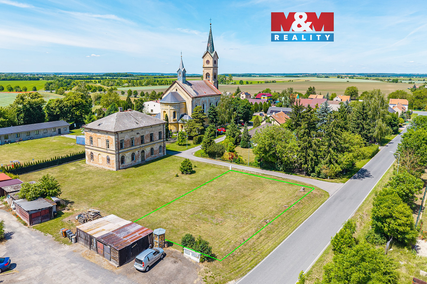 Prodej stavebního pozemku 619 m²
