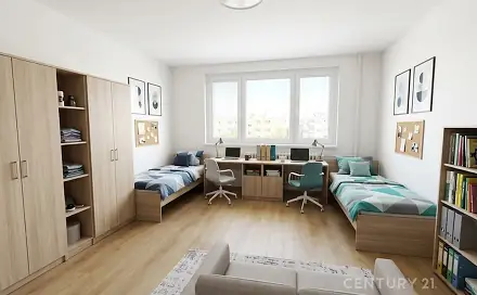 Pronájem bytu 3+1 71 m², Renneská třída, Brno - Štýřice
