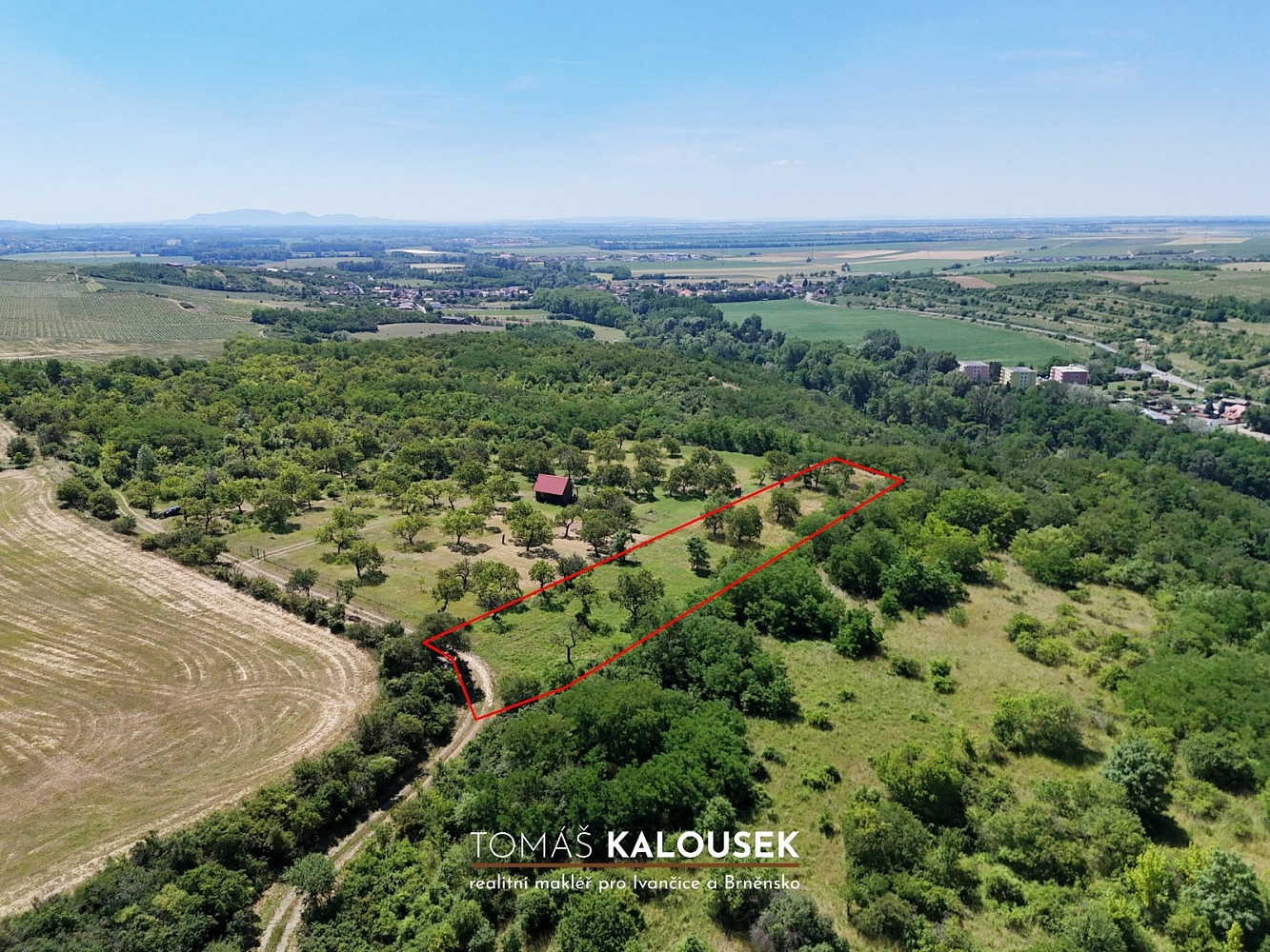 Prodej zahrady 4 478 m² – pohled 4