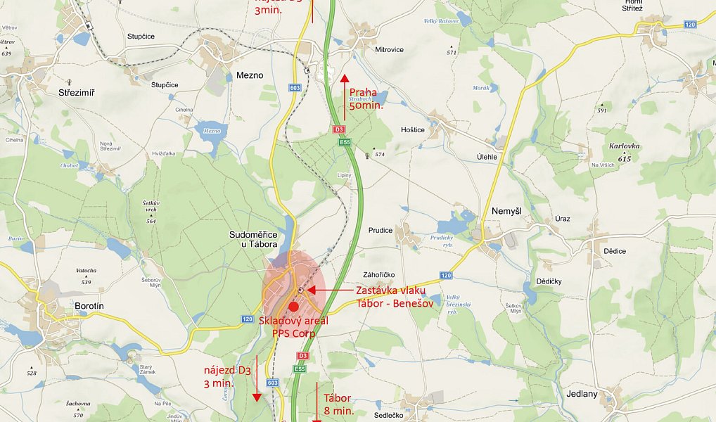 Pronájem skladovacích prostor 82 m², Sudoměřice u Tábora – náhled fotky 8