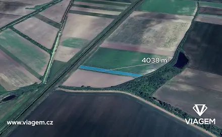 Prodej pole 2 243 m², Rakvice, okres Břeclav