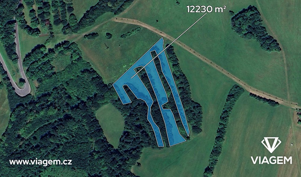 Prodej pole 8 153 m², Lipina – náhled fotky 2