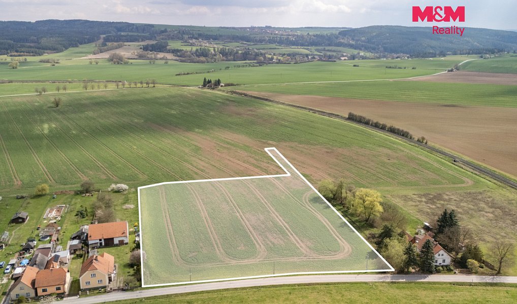 Prodej stavebního pozemku 13 630 m², Žihle – náhled fotky 2
