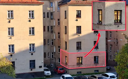 Pronájem bytu 2+kk 46 m²