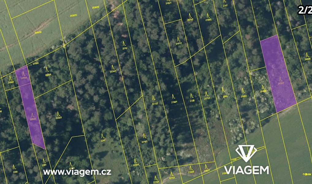 Prodej lesa 1 972 m², Chyňava – náhled fotky 8