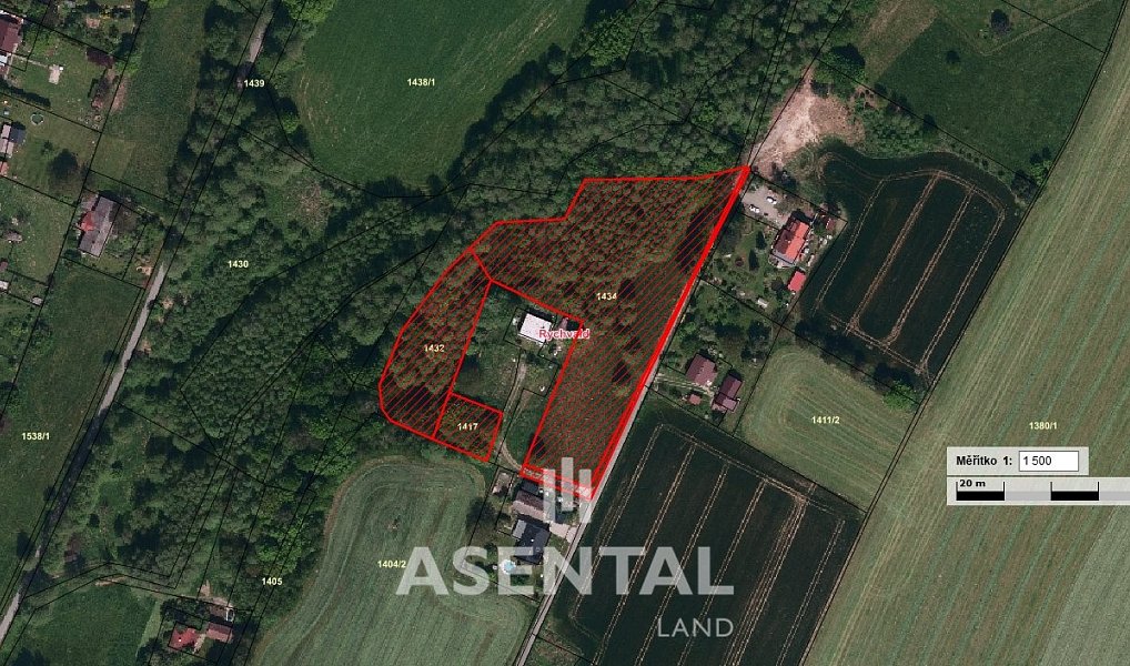 Prodej pozemku 9 533 m², Rychvald – náhled fotky 4