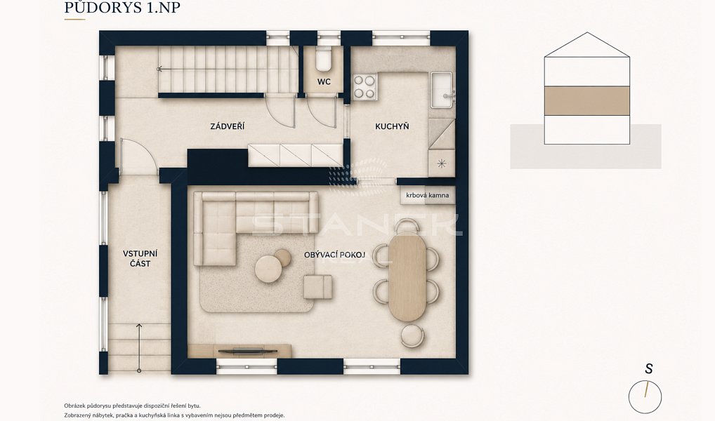Prodej domu 80 m² s pozemkem 442 m², Oslavany – náhled fotky 25