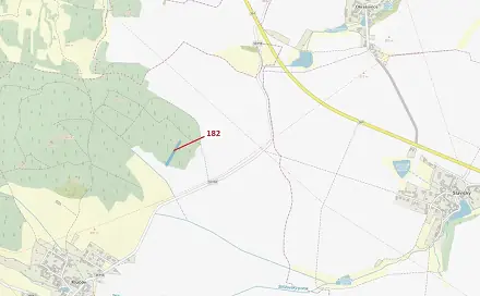 Dražba lesa 2 665 m², Klučov