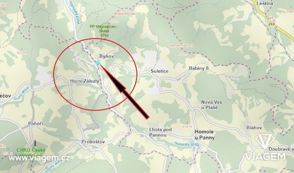 Prodej zahrady 5 048 m², Homole u Panny – náhled fotky 4