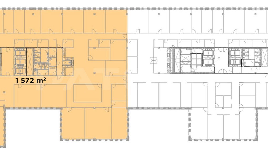 Pronájem kanceláře 1 572 m², Praha – náhled fotky 3