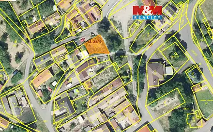 Prodej stavebního pozemku 218 m², Chožov, okres Louny