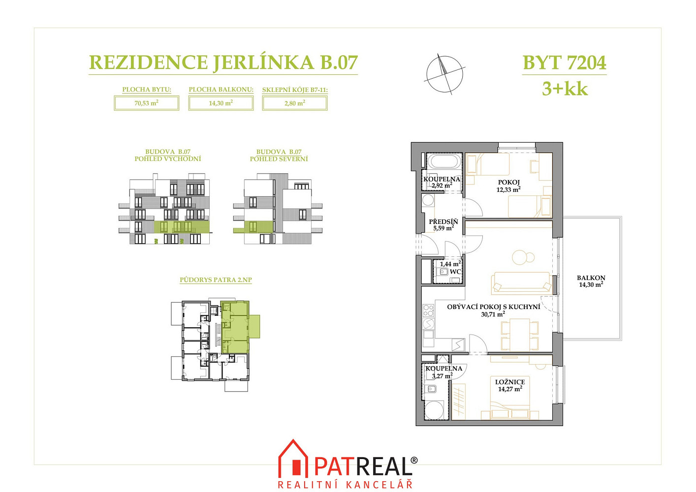 Prodej bytu 3+kk 84 m² — photo 2