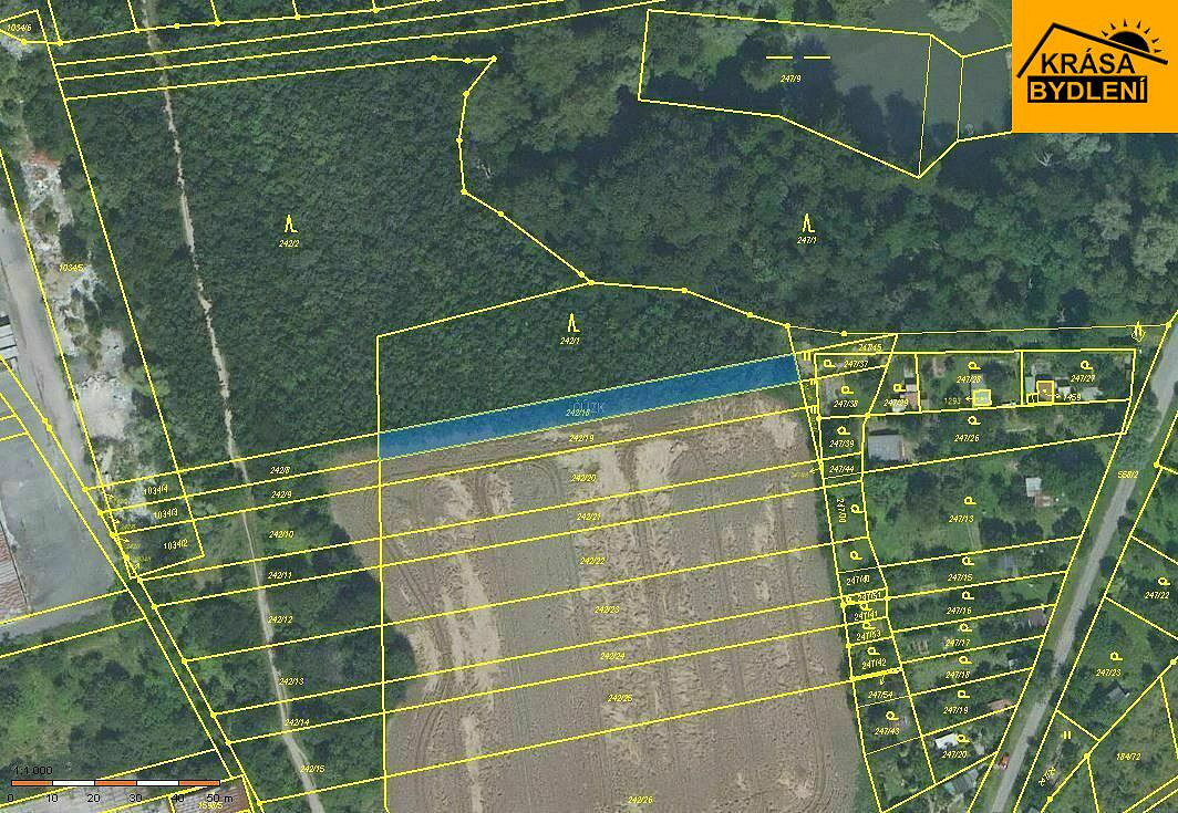 Prodej stavebního pozemku 224 m² – pohled 6