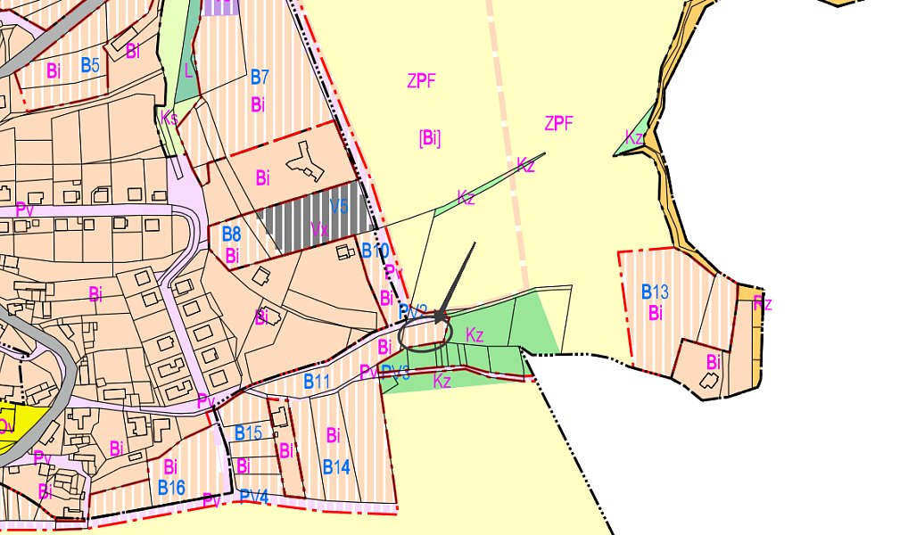 Prodej stavebního pozemku 705 m², Nemile – náhled fotky 5