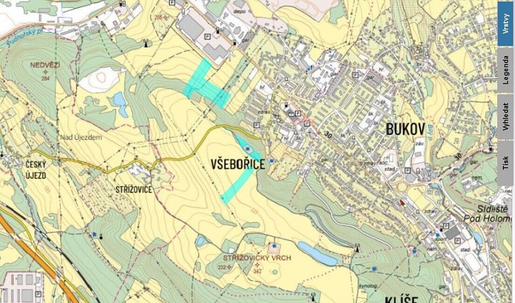 Pronájem pole 81 566 m², Ústí nad Labem – náhled fotky 3