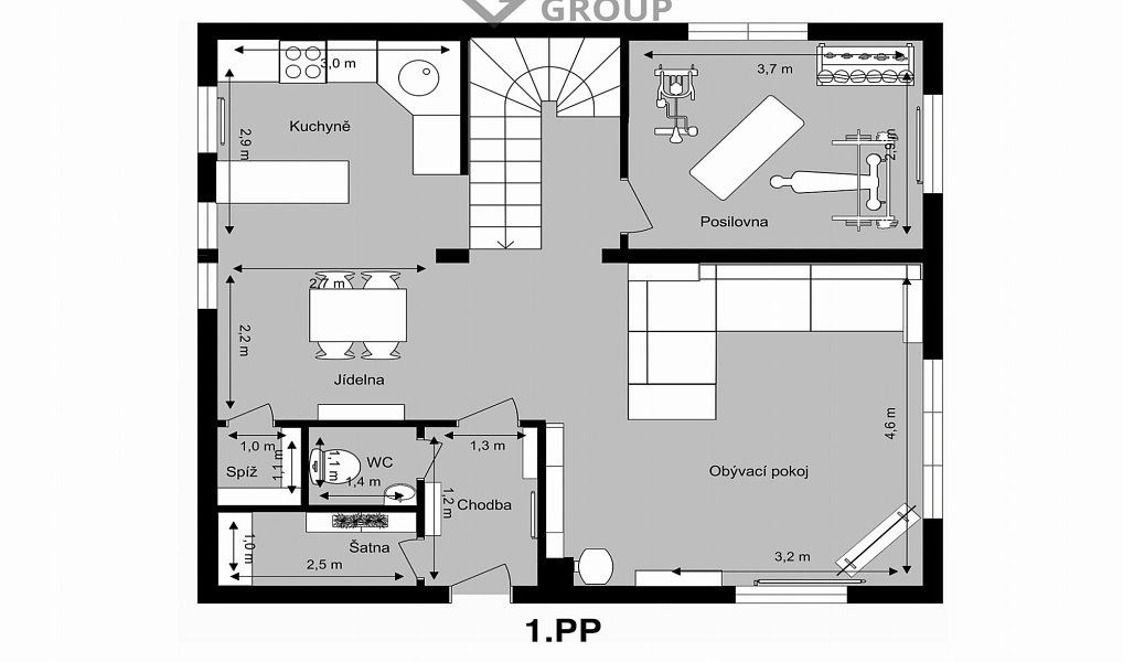 Prodej domu 114 m² s pozemkem 570 m², Doubravice – náhled fotky 12