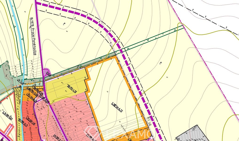 Prodej pole 5 903 m², Prace – náhled fotky 8